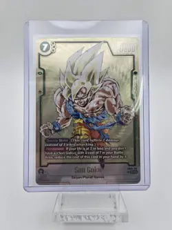 Son Goku FB05-119 Alt Art SCR NM - Dragon Ball Super Card Game - Fusion World - Image 1