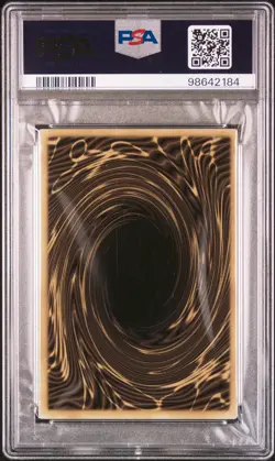 2024 YU-GI-OH! STAINLESS STEEL EGYPTIAN GOD CARDS THE SUN OF GOD DRAGON PSA 9 - Image 2
