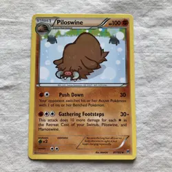 Piloswine 81/162 Uncommon XY BREAKthrough NM Pokemon card - Image 1