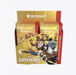 Magic The Gathering Marvel Super Heroes Collector Booster Box Preorder - Image 1