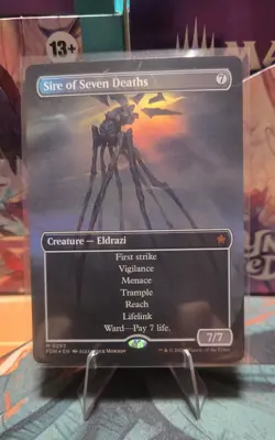 Sire of Seven Deaths (Borderless) Foundations Foil - Image 1