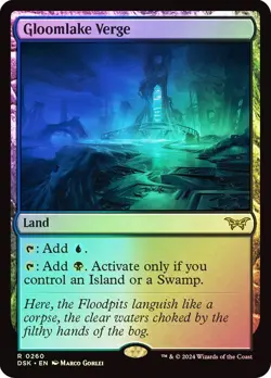 Gloomlake Verge Foil Duskmourn: House of Horror NM MTG - Image 1