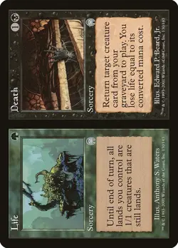 Life Death 1x MtG Apocalypse APC SP/NM - Image 1