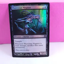 MTG Phyrexian Negator Duel Decks Phyrexia vs the Coalition 1/71 Foil MP - Image 1