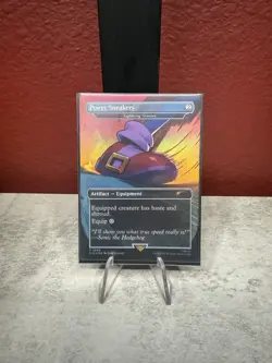 MTG -Power Sneakers - Rainbow Foil - Secret Lair 2099 - (Lightning Greaves) - Image 1