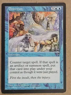 Desertion - Visions - Lightly Played | MTG - Image 1