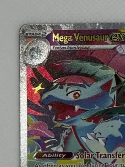 Pokemon TCG Mega Venusaur EX Special Illustration 177/132 Rare Mega Evolution - Image 5