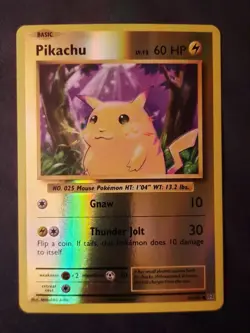 Pikachu 35/108 XY Evolutions Pokemon Reverse Holo Near Mint - Image 1