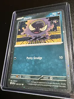 Pokemon TCG Ascended Heroes Gastly Cosmos Holo Promo #123/217 - Image 1
