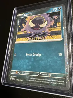 Pokemon TCG Ascended Heroes Gastly Cosmos Holo Promo #123/217 - Image 2