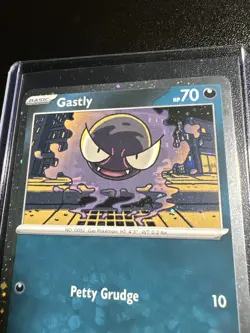 Pokemon TCG Ascended Heroes Gastly Cosmos Holo Promo #123/217 - Image 3