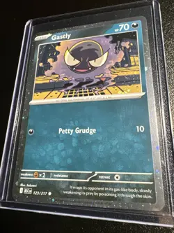 Pokemon TCG Ascended Heroes Gastly Cosmos Holo Promo #123/217 - Image 4