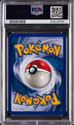 1999 POKEMON FOSSIL #49 HORSEA PSA 7 - Image 2