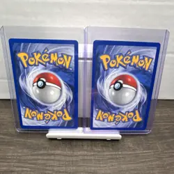 Pokemon Entei Movie 2000 Promo Holo Swirls Cards Lot of 2 Pokemon TCG English - Image 2