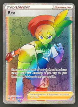 Pokemon Full Art Trainer Lot (4) Bea 193/185, Ball Guy 65/72, Atticus, Mustard - Image 2