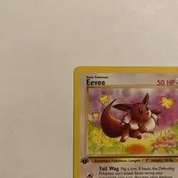 1999 Pokemon Jungle 1st Edition Eevee #51/64 Vintage - Image 2