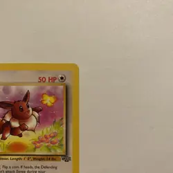 1999 Pokemon Jungle 1st Edition Eevee #51/64 Vintage - Image 3