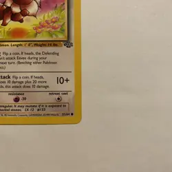 1999 Pokemon Jungle 1st Edition Eevee #51/64 Vintage - Image 4