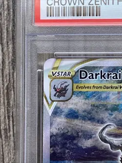 Pokemon TCG Darkrai VSTAR Crown Zenith: Galarian Gallery PSA 9 - Image 4