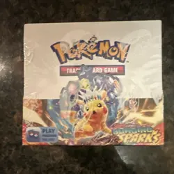 Pokemon Scarlet & Violet Surging Sparks Booster Box EnglishExpansion 2024 SEALED - Image 1