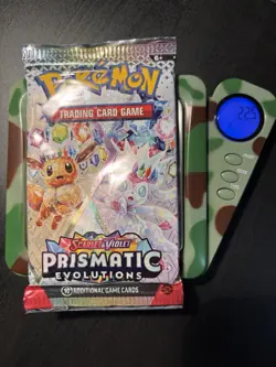 22.5g! HEAVY Prismatic Evolutions Booster Pack Pokemon TCG -Sylveon Artwork NEW - Image 1