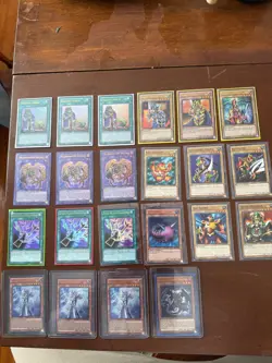 yugioh card lot many of holos!!! Rare sets!! Vintage card game - Image 1