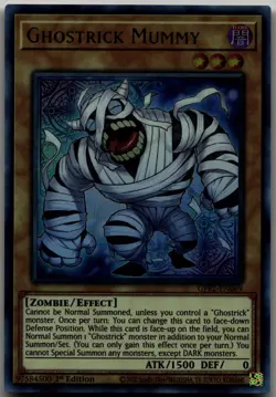 Ghostrick Mummy Ultra Rare Ghosts From the Past: The 2nd Haunting GFP2-EN069 LP - Image 1