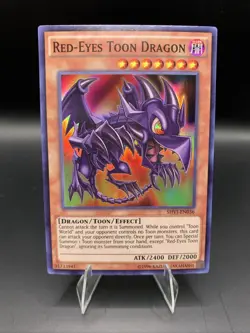 Red-Eyes Toon Dragon SHVI-EN036 Shining Victories Unlimited - Image 1