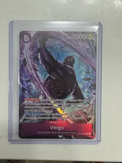 Bandai One Piece CCG Vergo OP14-061 Foil Rare Character Card 7000 Power - Image 1