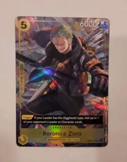 Roronoa Zoro (Illustration Box Vol.3) OP07-113 One Piece Promotional Card SEALED - Image 2