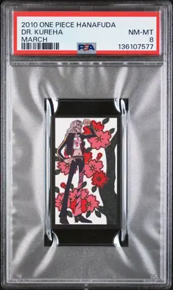 2010 ONE PIECE HANAFUDA MARCH DR. KUREHA PSA 8 - Image 1