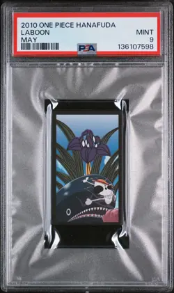 2010 ONE PIECE HANAFUDA MAY LABOON PSA 9 - Image 1