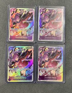 4x Vinsmoke Reiju Playset (031) EB03-031 ENGLISH -One Piece Heroines (Near Mint) - Image 1