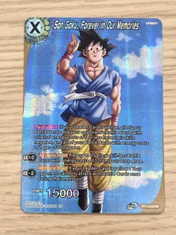 Son Goku Forever In Our Memories #BT11-093 R Dragon Ball Super Card Game - Image 2