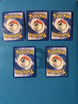 HP/MP/LP Vintage Pokemon Cards- LOT OF 5 #4 - Image 2