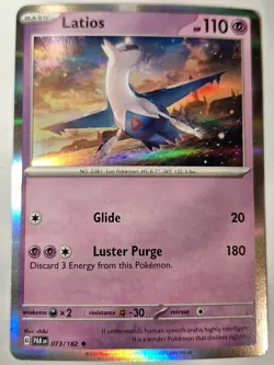 Latios 073/182 - Paradox Rift Pokemon Holo Foil Nice! - Image 1