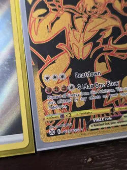 Pokemon Cards Lot (Eevee Vmax + Steel Ultra Rare + Rainbow & Gold) - Image 2