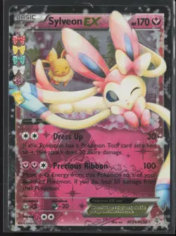Sylveon EX Ultra Rare Generations: Radiant Collection RC21/RC32 HP Pokemon Card - Image 1