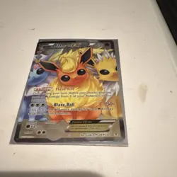 Flareon EX Full Art Ultra Rare Holo Pokemon Card RC28/RC32 Generations - Image 1