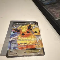Flareon EX Full Art Ultra Rare Holo Pokemon Card RC28/RC32 Generations - Image 4
