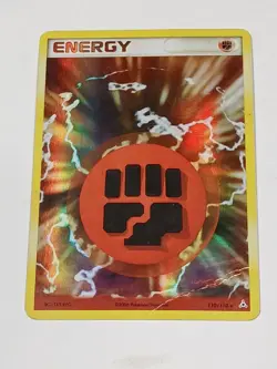 Pokemon Card - Fighting Energy Holo Holon Phantoms 110/110 Holo Rare - Image 1