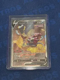 Pokemon TCG Hoopa v GG53/GG70 Crown Zenith Galarian Gallery Full Art Holo Card - Image 1