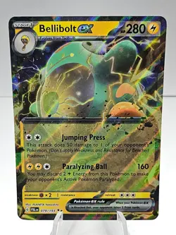 Bellibolt ex 079/193 Paldea Evolved DOUBLE RARE Holo Pokemon Card - Image 1