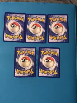 HP/MP/LP Vintage Pokemon Cards- LOT OF 5 #3 636996769661 - Image 2