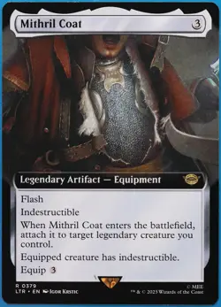 Mithril Coat (Extended Art) Lord of the Rings MINT MAGIC CARD (511702) ABUGames - Image 1