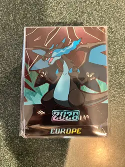 Pokemon EUIC 2026 Exclusive Competitor Mega Charizard X TCG Card Sleeves - Image 2