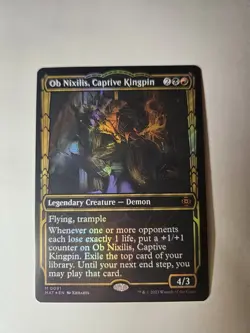 MTG Ob Nixilis, Captive Kingpin March of the Machine: The Aftermath 0091 FOIL - Image 1