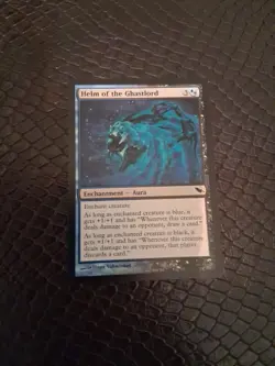 Helm of the Ghastlord Shadowmoor Regular MTG Magic The Gathering 166/301 NM - Image 1