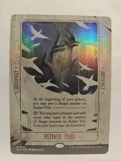 MTG Aether Vial (1640) Secret Lair Drop Series FOIL- Rainbow - Image 1