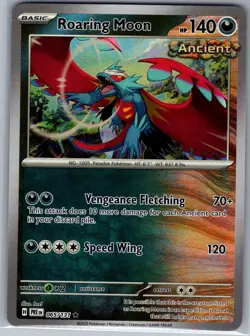 Roaring Moon (Master Ball) 065/131 SV: Prismatic Evolutions - Pokemon Card - NM - Image 1